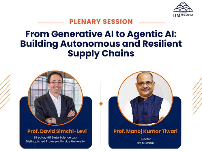 IIM Mumbai hosts Prof. David Simchi-Levi, Director of the MIT Data Science Lab